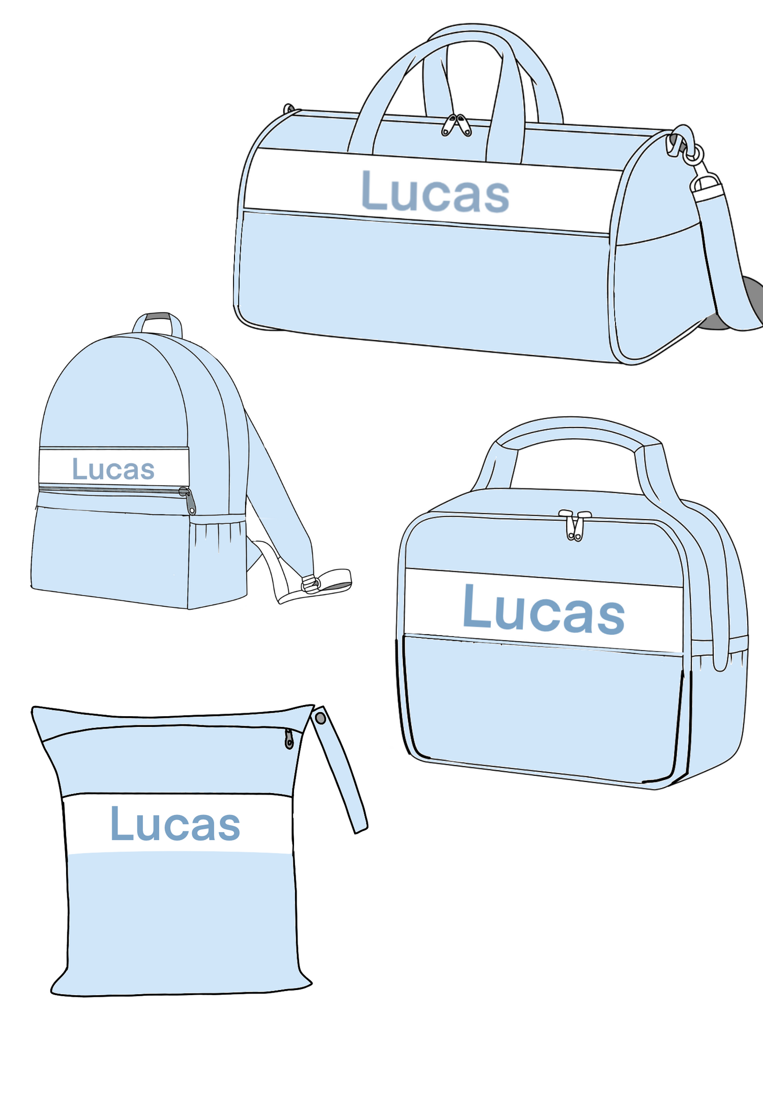 Baby Blue Collection