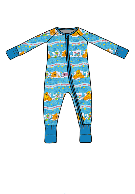 Blue House Bear Zippy